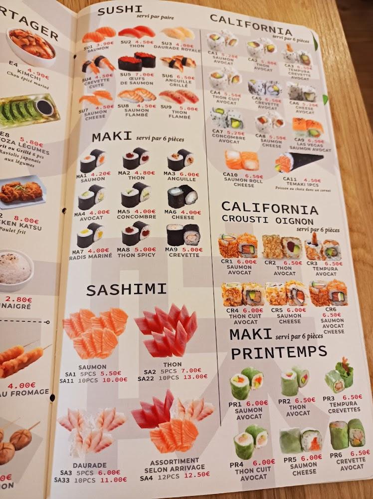 Umami RESTAURANT JAPONAIS - Menu Image 2